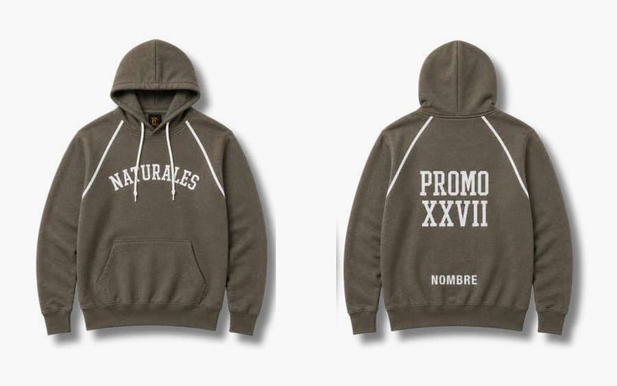 Buzo 26 · PROMO XXVII, buzo de egresados Tribu, frente y espalda