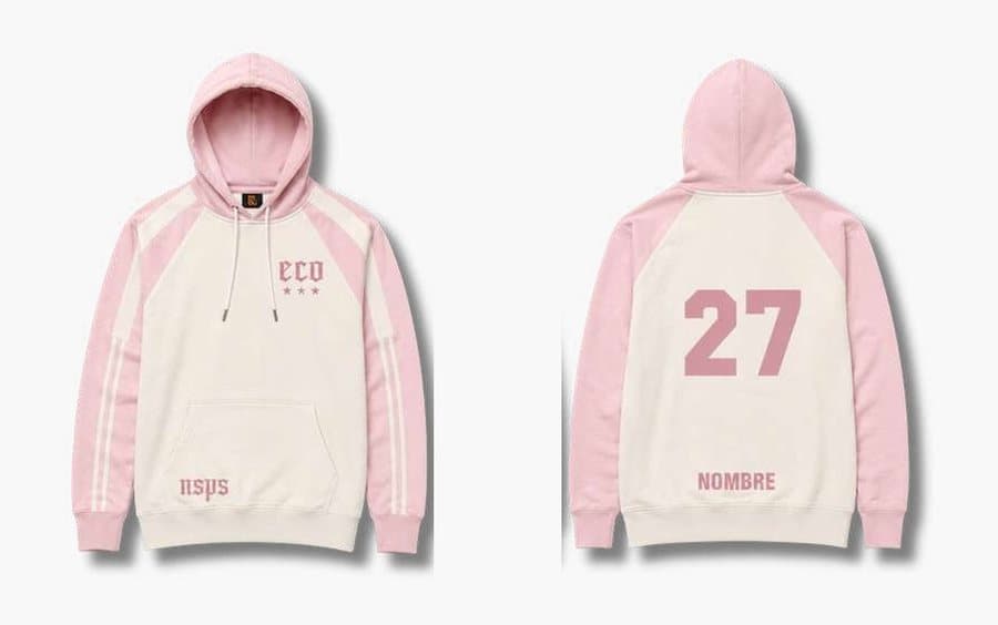Buzo 28 · ECO 27, buzo de egresados Tribu, frente y espalda
