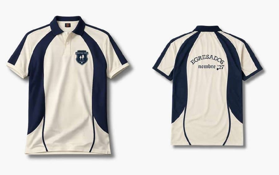 Chomba 04B · EGRESADOS, chomba de egresados Tribu, frente y espalda