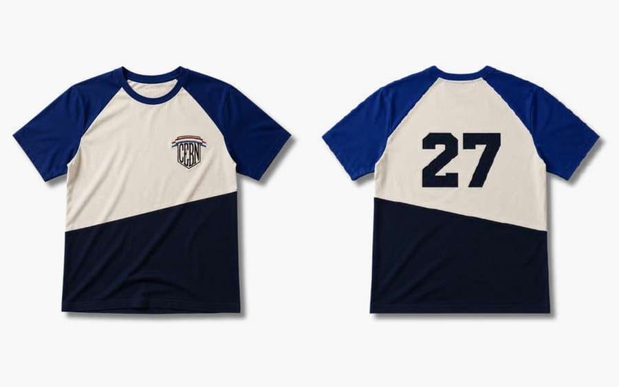 Remera 04B · 27, remera de egresados Tribu, frente y espalda