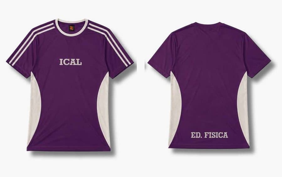 Remera 09 · ICAL ED. FISICA, remera de egresados Tribu, frente y espalda